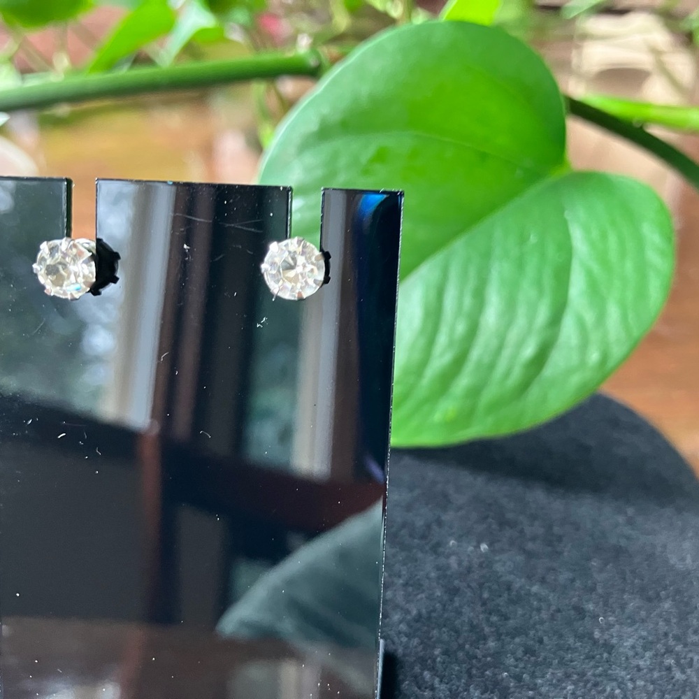 Silver Stud Earrings Timeless Design